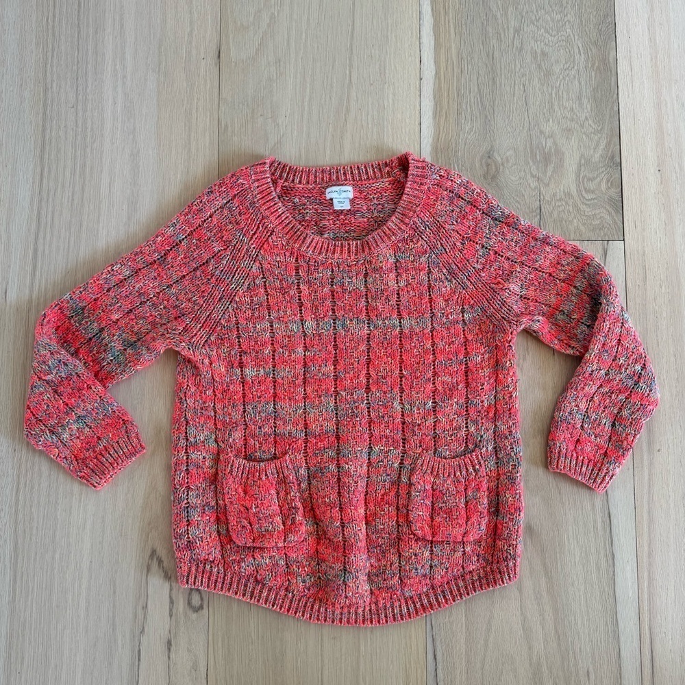 Jaclyn Smith Pink / Orange Sweater Size Small